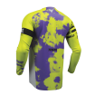 Μπλούζα motocross THOR LAUNCHMODE BLEACH GRAY/ACID thumb