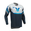 Μπλούζα motocross THOR LAUNCHMODE VENTED RAPTOR MIDNIGHT BLUE/GRAY thumb