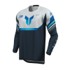 Μπλούζα motocross THOR LAUNCHMODE VENTED RAPTOR MIDNIGHT BLUE/GRAY