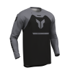 Μπλούζα motocross THOR RIDEMODE MENACE BLACK thumb