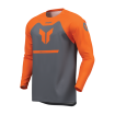 Μπλούζα motocross THOR RIDEMODE MENACE ORANGE/CHAR thumb
