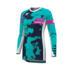 Γυναικεία μπλούζα motocross THOR LAUNCHMODE BLEACH WHITE/AQUA Γυναικεία μπλούζα motocross THOR LAUNCHMODE BLEACH WHITE/AQUA thumb