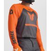 Μπλούζα motocross THOR RIDEMODE MENACE ORANGE/CHAR thumb