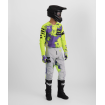 Μπλούζα motocross THOR LAUNCHMODE BLEACH GRAY/ACID thumb