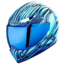 Κράνος μηχανής ICON DOMAIN NOUVEAU BLUE