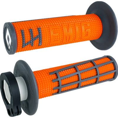 Χειρολαβές μοτοσυκλέτας motocross ODI EMIG 2.0 Lock-On ORANGE/GRAPHITE Χειρολαβές μοτοσυκλέτας motocross ODI EMIG 2.0 Lock-On ORANGE/GRAPHITE