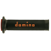 Χειρολαβές μοτοσυκλέτας DOMINO GRIPS A010 BLACK/ORANGE thumb
