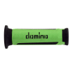 Χειρολαβές μοτοσυκλέτας DOMINO GRIP STREET TURISMO GREEN/BLACK thumb