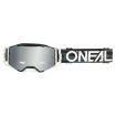 Μάσκα motocross O'NEAL B-33 ICTUS BLACK/WHITE - GRAY thumb