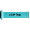 Χειρολαβές μοτοσυκλέτας DOMINO GRIPS A010 CYAN/BLACK