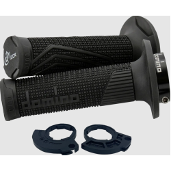 Χειρολαβές μοτοσυκλέτας DOMINO D100 LOCK ON GRIPS 1 CABLE BLACK Χειρολαβές μοτοσυκλέτας DOMINO D100 LOCK ON GRIPS 1 CABLE BLACK