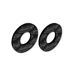 Ροδέλα για χειρολαβές μοτοσυκλέτας Domino GRIP PADS BLACK PAIR