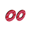Ροδέλα για χειρολαβές μοτοσυκλέτας Domino GRIP PADS RED PAIR