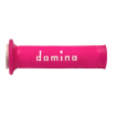 Χειρολαβές μοτοσυκλέτας DOMINO GRIPS A010 FUCHSIA/WHITE thumb