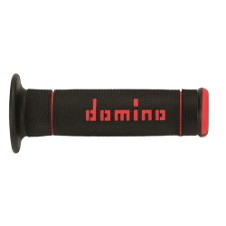 Χειρολαβές μοτοσυκλέτας DOMINO GRIPS A240 PAIR BLACK/RED