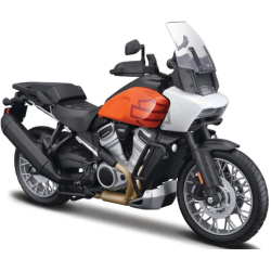 Παιχνίδι - μοτοσυκλέτα Harley Davidson Pan America 1250 White/Orange/Black 2021