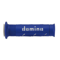 Χειρολαβές μοτοσυκλέτας DOMINO GRIPS A250 PAIR BLUE/WHITE Χειρολαβές μοτοσυκλέτας DOMINO GRIPS A250 PAIR BLUE/WHITE
