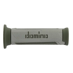 Χειρολαβές μοτοσυκλέτας DOMINO GRIPS A350 PAIR GREY/GREEN Χειρολαβές μοτοσυκλέτας DOMINO GRIPS A350 PAIR GREY/GREEN