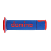Χειρολαβές μοτοσυκλέτας DOMINO GRIPS A450 PAIR BLUE/RED thumb