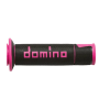 Χειρολαβές μοτοσυκλέτας DOMINO GRIPS A450 PAIR BLACK/FUCHSIA