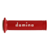 Χειρολαβές μοτοσυκλέτας DOMINO GRIPS A010 RED/WHITE