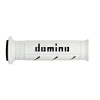 Χειρολαβές μοτοσυκλέτας DOMINO GRIPS A250 PAIR WHITE/BLACK