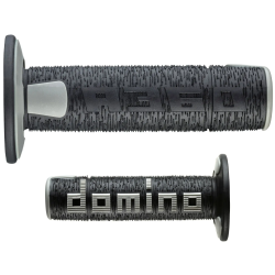 Χειρολαβές μοτοσυκλέτας DOMINO GRIPS A360 PAIR BLACK/GREY