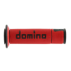 Χειρολαβές μοτοσυκλέτας DOMINO GRIPS A450 PAIR RED/BLACK