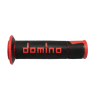 Χειρολαβές μοτοσυκλέτας DOMINO GRIPS A450 PAIR BLACK/RED
