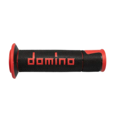 Χειρολαβές μοτοσυκλέτας DOMINO GRIPS A450 PAIR BLACK/RED Χειρολαβές μοτοσυκλέτας DOMINO GRIPS A450 PAIR BLACK/RED