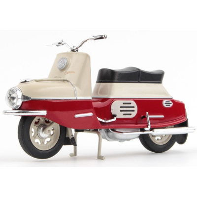 Παιχνίδι - μοτοσυκλέτα CZ 175/501 1958 Dark Red/Light Gray