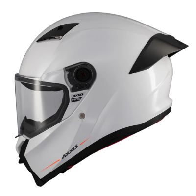 Κράνος μηχανής AXXIS FENIX SOLID WHITE GLOSS Κράνος μηχανής AXXIS FENIX SOLID WHITE GLOSS