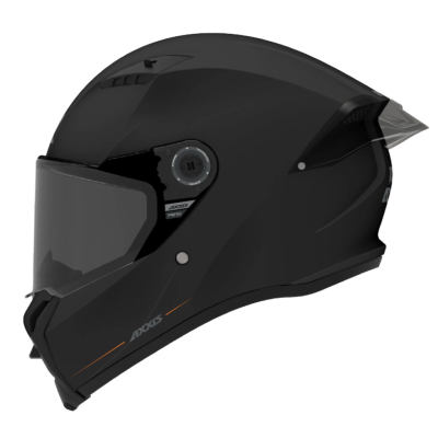 Κράνος μηχανής AXXIS FENIX SOLID BLACK GLOSS