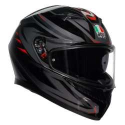 Κράνος μηχανής  AGV K3 - RIVIA MATT BLACK/WHITE