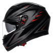 Κράνος μηχανής AGV K3 - RIVIA MATT BLACK/WHITE Κράνος μηχανής AGV K3 - RIVIA MATT BLACK/WHITE thumb