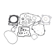 Κιτ φλάντζες κινητήρα μοτοσυκλέτας ATHENA Kawasaki KX450F 19-20 thumb