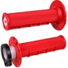 Χειρολαβές μοτοσυκλέτας motocross ODI V2 Waffle Red Lock-On