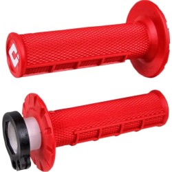 Χειρολαβές μοτοσυκλέτας motocross ODI V2 Waffle Red Lock-On Χειρολαβές μοτοσυκλέτας motocross ODI V2 Waffle Red Lock-On