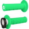 Χειρολαβές μοτοσυκλέτας motocross ODI V2 Waffle Fluorescent Green Lock-On