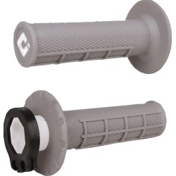 Χειρολαβές μοτοσυκλέτας motocross ODI V2 Waffle Soft gray Lock-On