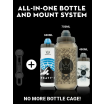 Παγούρι νερού Peaty's x Fidlock Lockin Bottle Mountains Clear 450ml thumb