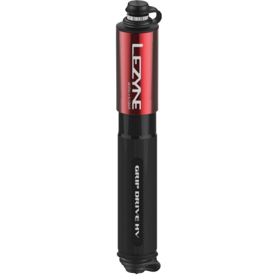 Τρόμπα ποδηλάτου LEZYNE GRIP DRIVE HV S Red Hand Pump