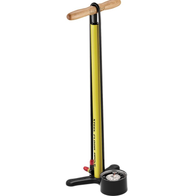 Τρόμπα ποδηλάτου LEZYNE STEEL FLOOR DRIVE 3.5 - Yellow Floor Pump