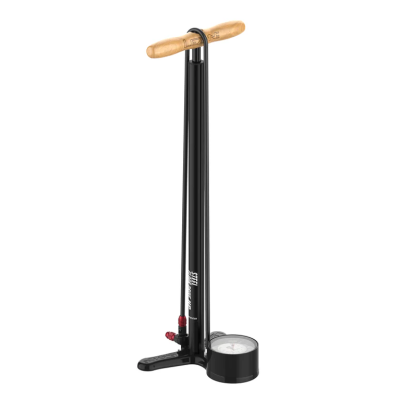 Τρόμπα ποδηλάτου LEZYNE Steel Floor Drive 3.5 - Flat Black Floor Pump