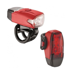 Σετ φώτα ποδηλάτου LEZYNE LED KTV DRIVE PAIR Red Bike Lights