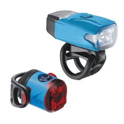 Σετ φώτα ποδηλάτου LEZYNE KTV DRIVE/FEMTO USB PAIR Blue Bike Light Σετ φώτα ποδηλάτου LEZYNE KTV DRIVE/FEMTO USB PAIR Blue Bike Light