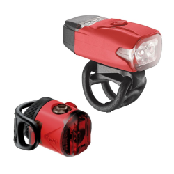 Σετ φώτα ποδηλάτου LEZYNE KTV DRIVE/FEMTO USB PAIR Red Bike Light