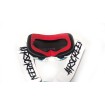 Μάσκα motocross AIRSCREEN AERO 02 EX WHITE IRIDIUM RED thumb