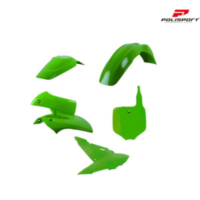 Κιτ πλαστικών MX POLISPORT για Kawasaki KX65 - 2000-21 OEM Color 20