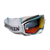Μάσκα motocross AIRSCREEN AERO 02 EX WHITE IRIDIUM RED